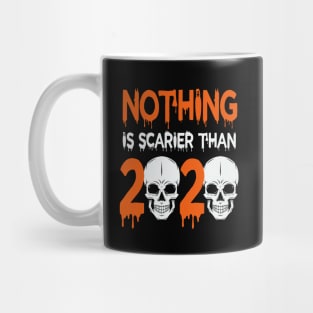 Halloween Nothing is Scarier than 2020 Skull Mug